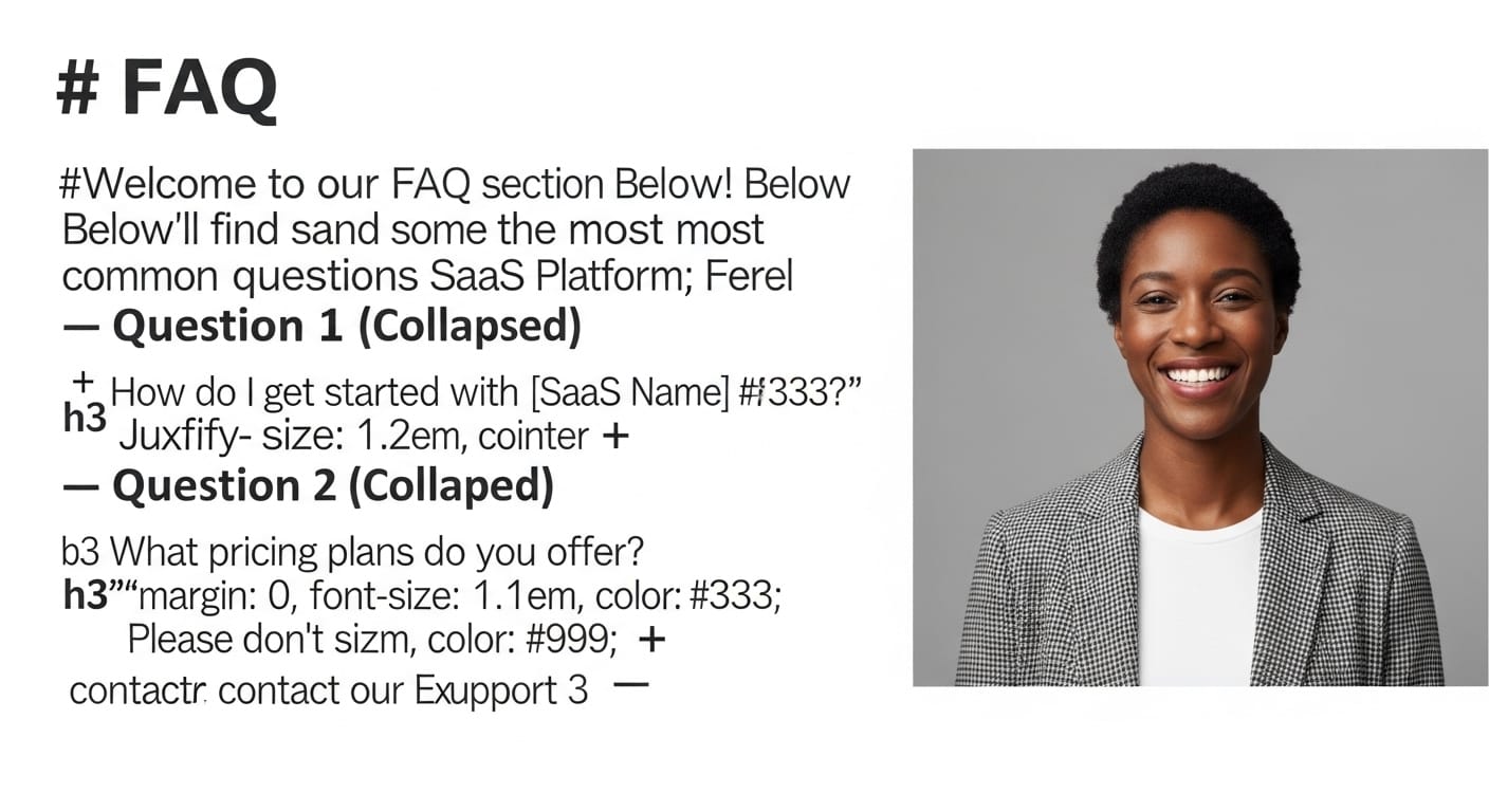 Ecommerce personalization FAQ showing common questions about personalization setup, data requirements, and conversion impact